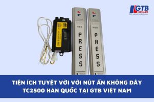 Tiện Ích Tuyệt Vời Với Nút Ấn Không Dây TC2500 Hàn Quốc Tại GTB Việt Nam